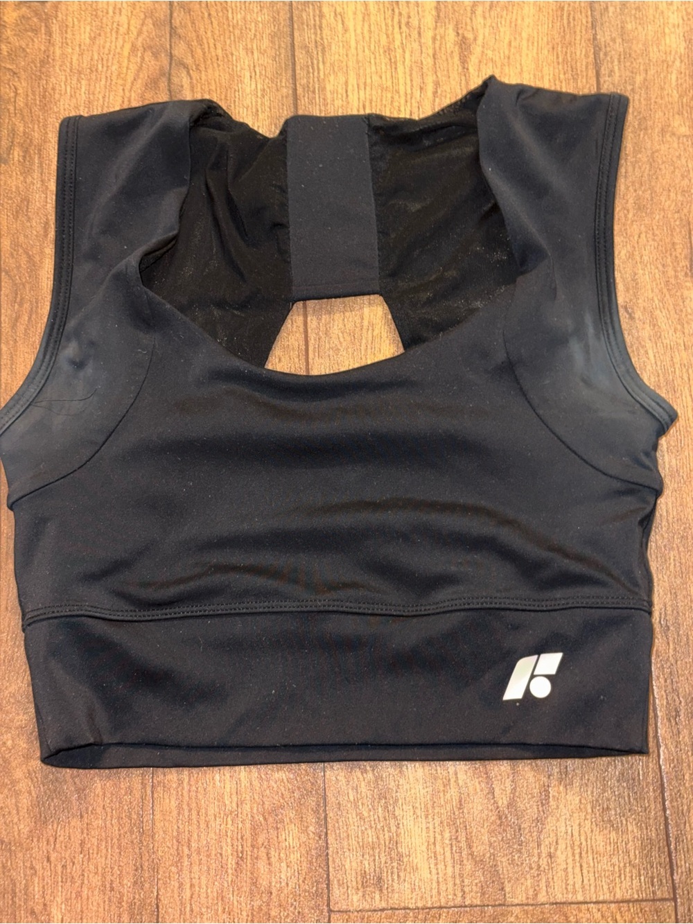 Forme Power Bra Black/Obsidian Size Medium – Posture Correcting Sports Bra